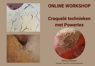 Craquele technieken met Powertex (1)